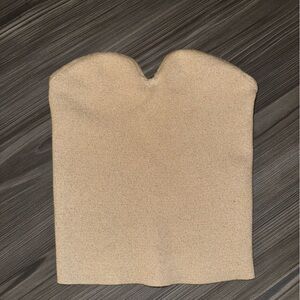 Abercrombie & Fitch sweetheart knit tube top